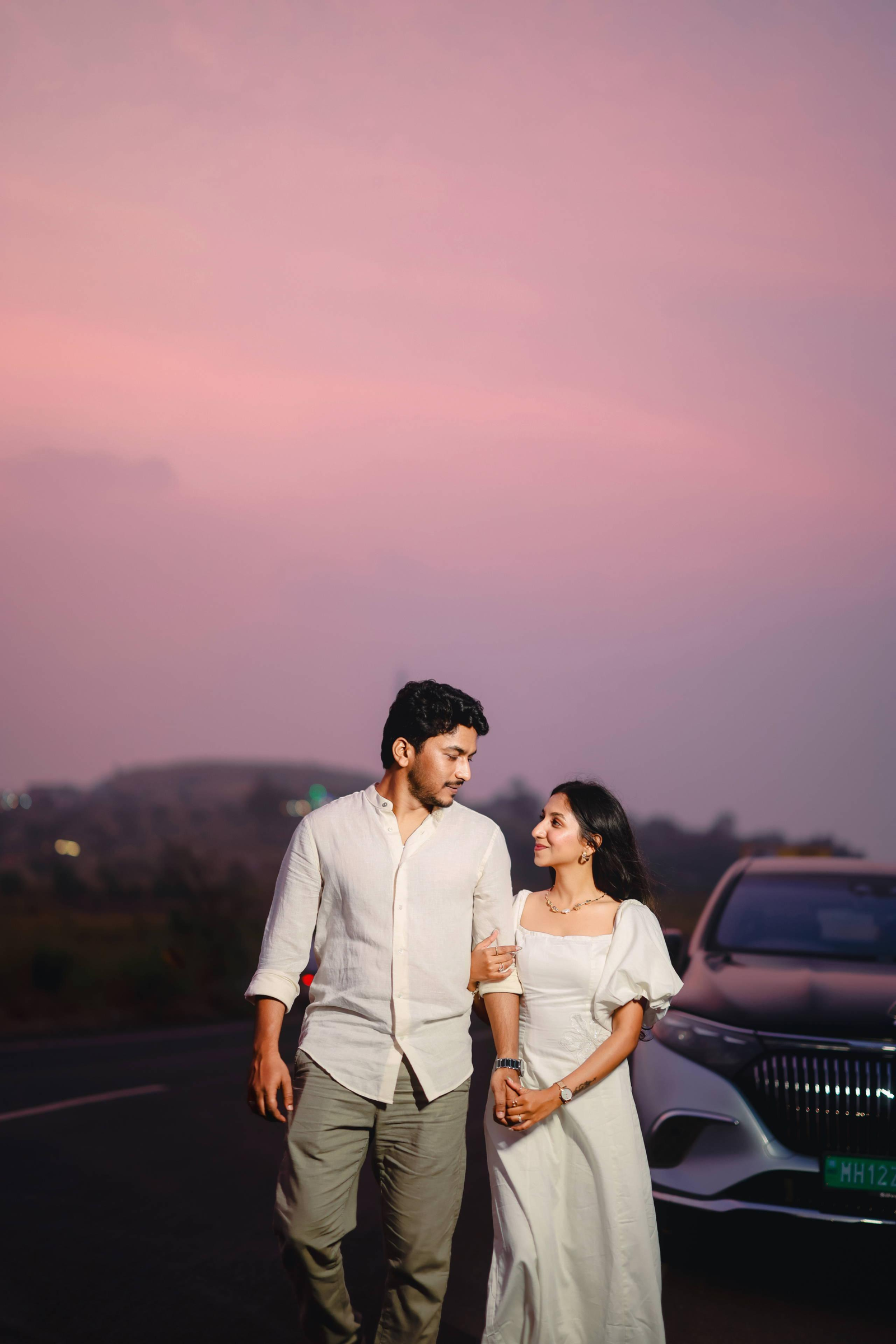 Together beneath the evening sky